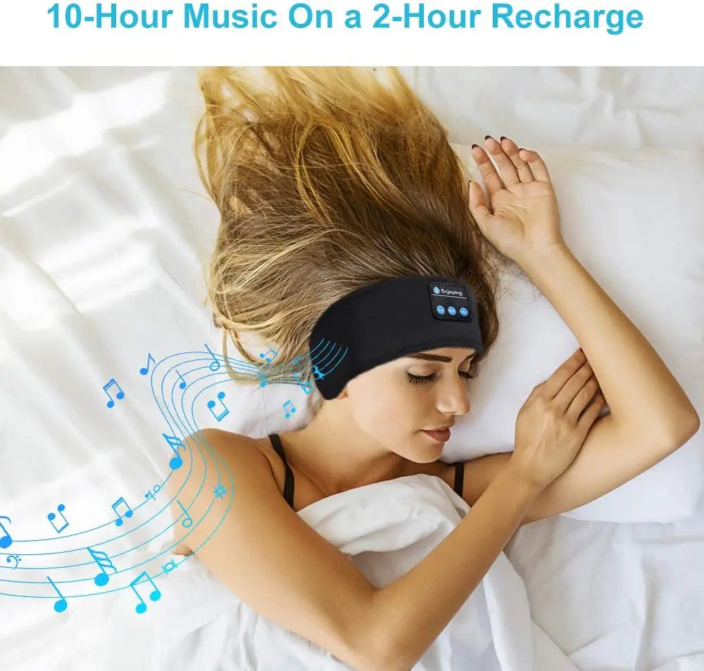💫 Luxury Wireless Sleep and Sports Headband – Thin, Soft & Effortlessly Comfortable