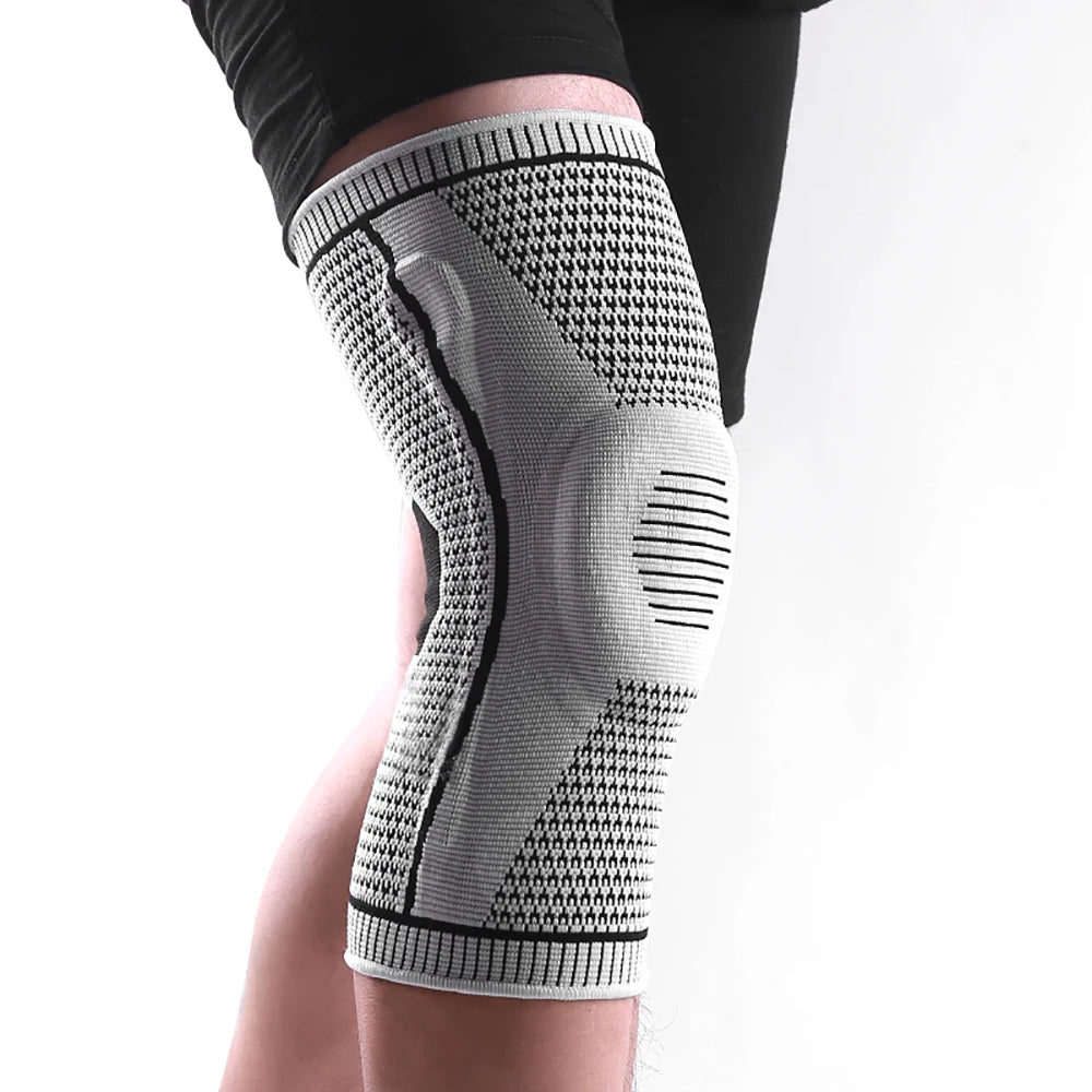 Elite Athletic Knee Pad with Silicone Compression